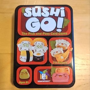 2/$20 Sushi Go Card Game in Tin EUC